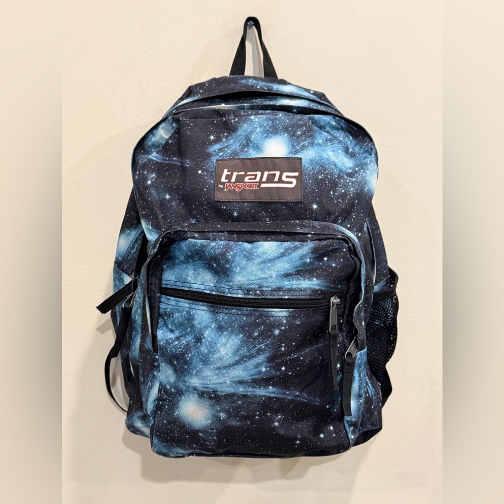 Large Trans Jansport Outer Space Backpack